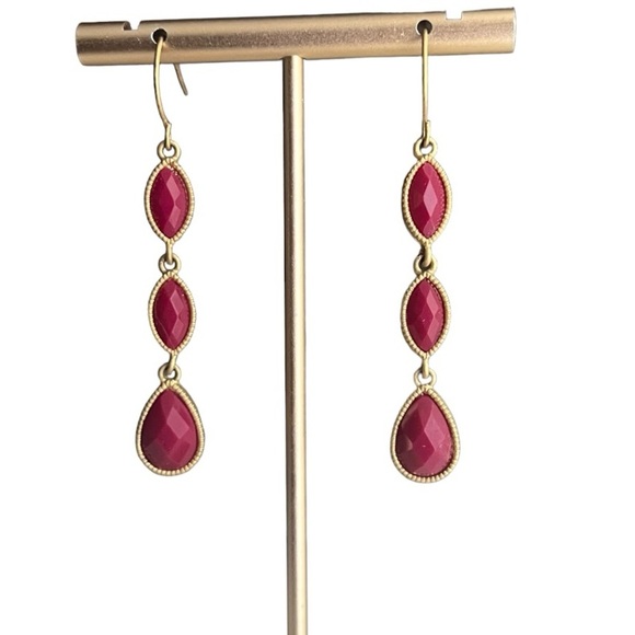 Vintage Jewelry - Vintage acrylic earrings